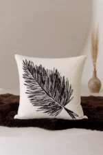 Funda Hoja - Negro - 60x60 - Imagen 2